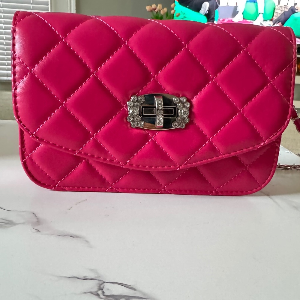 Hot pink Crossbody bag